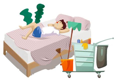 客房衛士酒店困惑